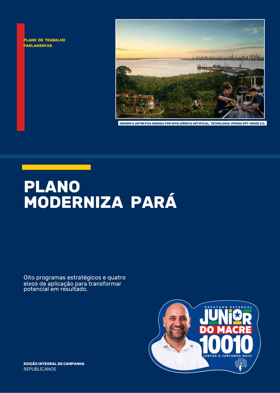 Capa: Plano Moderniza Pará